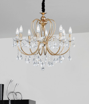 쟈니 8등 크리스탈식탁등 식탁전등