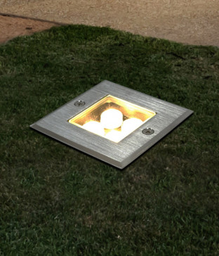 콤마 사각4구 지중등 (LED 4W) 지중매입등  220V